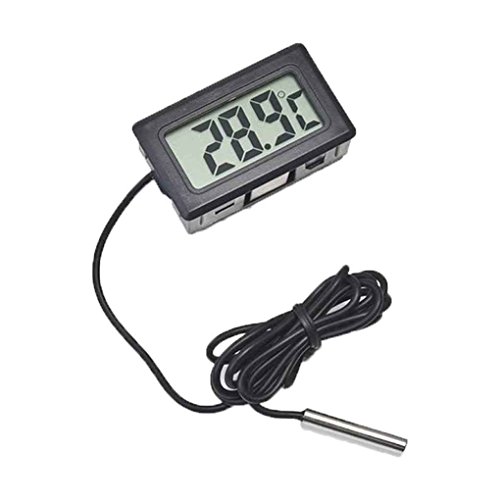Bobury Termometro Digitale LCD per Frigorifero Fridge Freezer Tester di Temperatura da -50 a 110 ° C