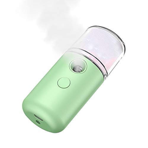 Lepeuxi Nano Facial Mister 30mL Umidificatore facciale Nebulizzatore Portatile Steam facciale Spa Idratante Idratante Spray facciale USB Ricaricabile Handy Mist Sprayer
