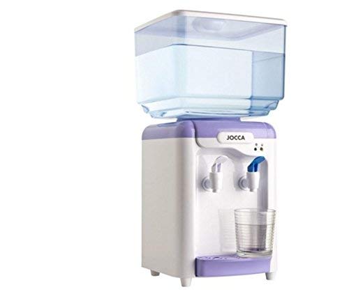 JOCCA 1102 – Distributore di acqua con serbatoio di 7 litri, 65W, Bianco/Viola