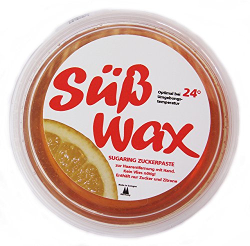 449 G Dolce Wax 24 ° Sugaring pasta di zucchero di depilazione con mano, nessun Tessuto non Tessuto necessario. Optimal 24 ° ambiente Temperature.