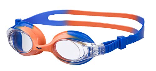 Arena X-Lite Kids, Occhialini Unisex Bambini, Multicolore (Blue Orange/Clear), Taglia Unica