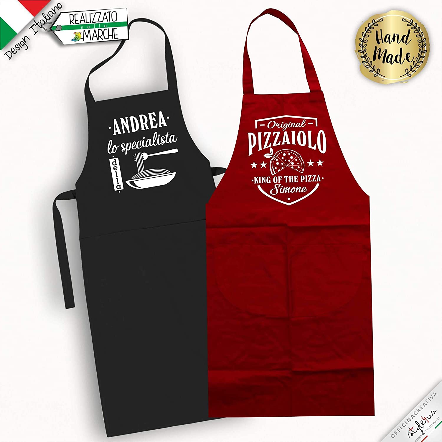 GREMBIULE CUCINA PERSONALIZZATO