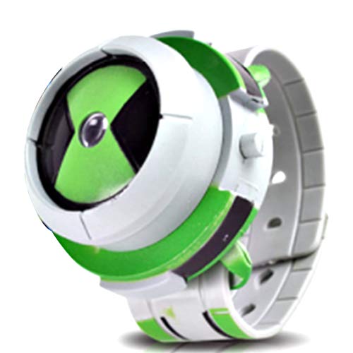 Lispeed Alien Force Omnitrix Illumintator Projector Watch Toy Regalo per Bambini, Projector Watch Kids Orologio da Polso Digitale