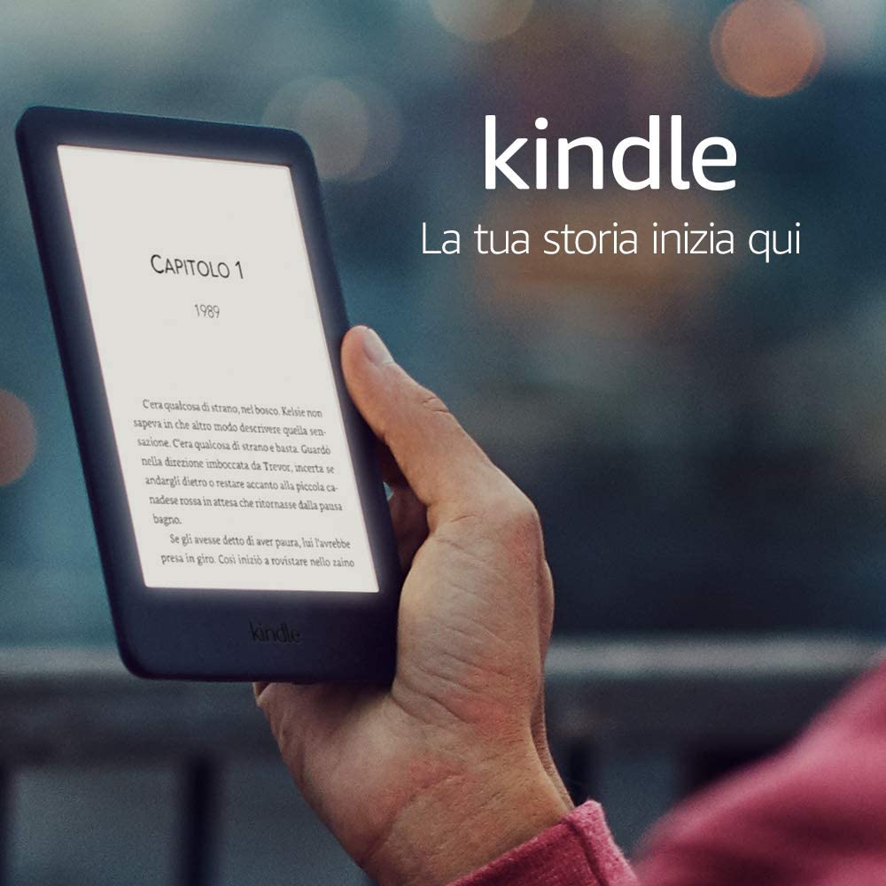 Kindle, ora con luce frontale integrata - Con offerte speciali - Bianco