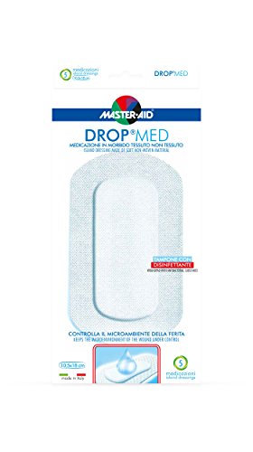 Master Aid Drop Med 10.5 x 18 cm, 5 Pezzi - 1 Prodotto