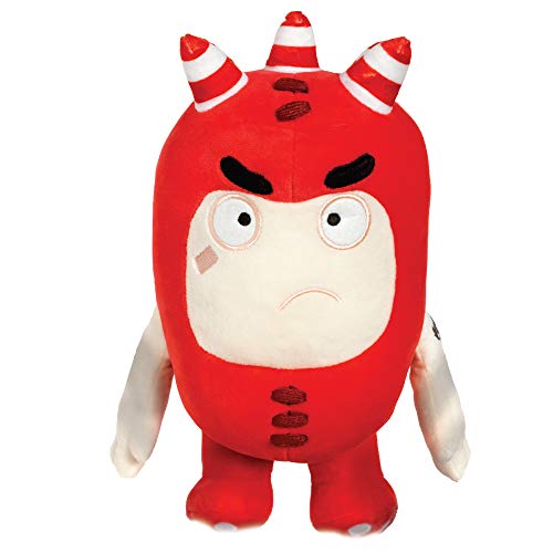 ODDBODS Fuse Soft Stuffed Plush Toy — for Boys And Girls — Red (30 cm Tall)