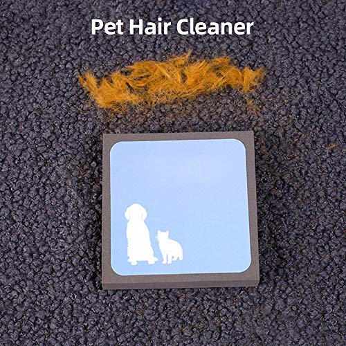 Weehey Pet Cat Dog Hair Cleaner Pet Remover Foam Hair Fur Remover per la cancellazione di mobili Biancheria da Letto Tappeti posti Auto