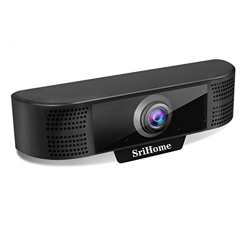 Lemnoi Webcam Full HD 1080P con Microfono, Webcam Web USB 2.0/3.0 per PC, Webcam per Computer Plug And Play per videochiamate, Laptop, Facebook, Streaming Live, Youtube, Giochi e conferenze