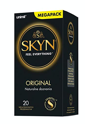 Skyn, preservativi originali senza lattice, confezione da 20.