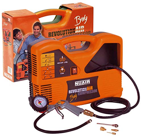 RevolutionAIR Compressore, 230 V, Arancione, Boxy