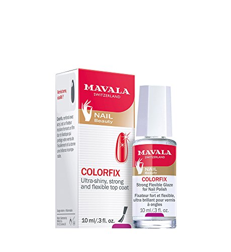 Mavala Colorfix Fissatore per Smalto, Decorazione Unghie Manicure e Pedicure - 10 ml