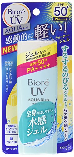 Biore Uv Aqua Rich Smooth Watery Gel Spf50 + / Pa ++++ 90ml 2015 New Version By 21st Century Japan Export by Kao Corporation