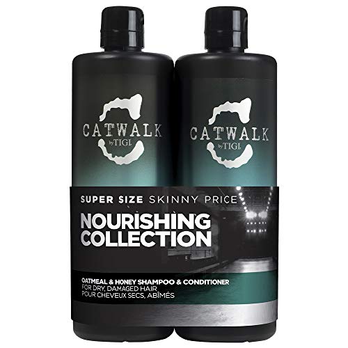TIGI Catwalk Tween Duo - Oatmeal & Honey - Shampoo 750 ml + Conditioner 750 ml