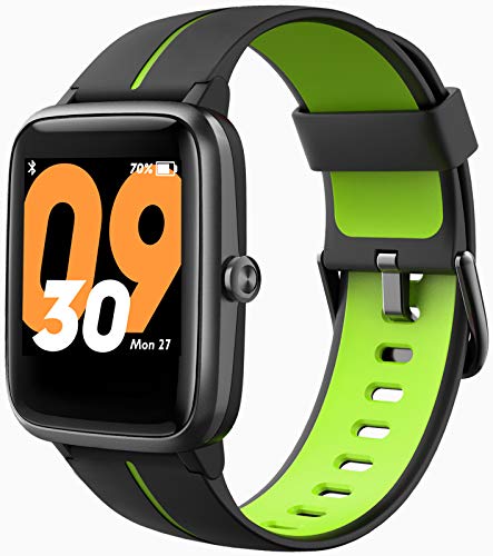 Blackview Smartwatch GPS Orologio Fitness Uomo Donna Impermeabile 5ATM Smart Watch Cardiofrequenzimetro da Polso Contapassi Smartband Activity Tracker Bambini Cronometro per Android iOS …
