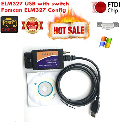 Forscan modificati ELM327 OBD ELM 327 USB con controllo OBD2 Scanner Canbus hr-tool®