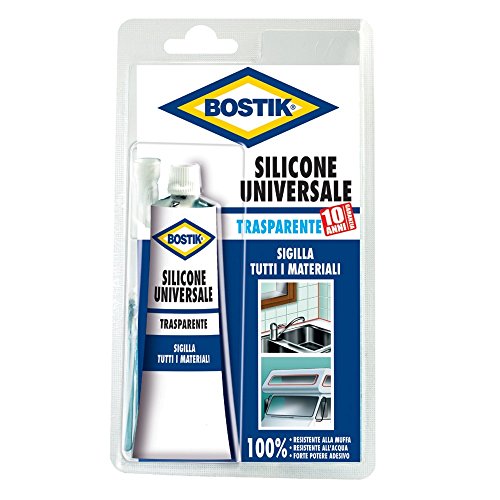 SILICONE UNIVERSALE TRASPARENTE ml. 60 BOSTIK [BOSTIK ]