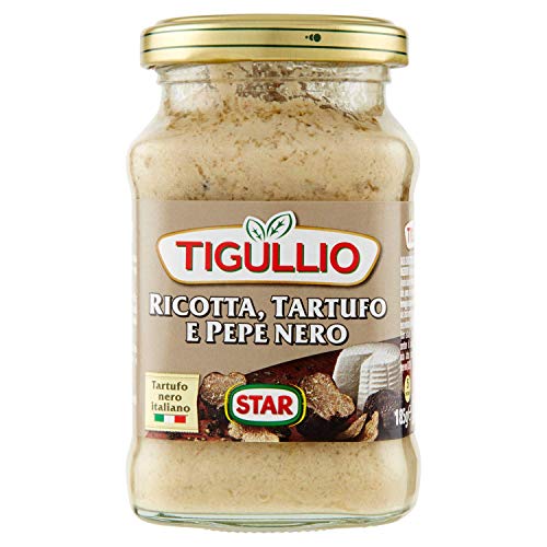 Tigullio Pesto Specialità Ricotta, Tartufo e Pepe Nero - 190 Gr