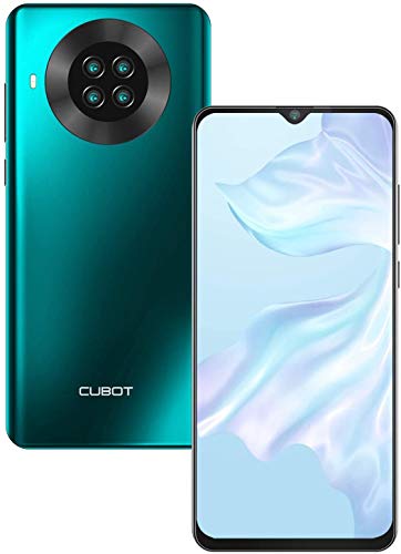 CUBOT Note 20 Smartphone, 6.5 Pollici HD Display, Batteria 4200mAh, Android 10.0, 3GB RAM + 64GB ROM, 4G Cellulare, AI Camera, Dual SIM, NFC, Face ID, Verde