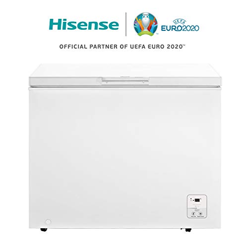 Hisense FC319D4AW1 Congelatore a Pozzo, Classe Energetica A+, Capacità 245 L, 40 Decibel, Bianco