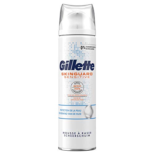 Gillette skinguard Sensitive Schiuma da Barba per uomo 250 ml