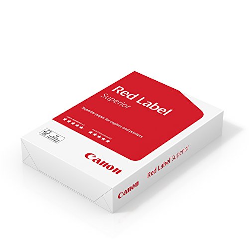Canon 99822554 Kopierpapier weiß A4 80g Red Label Superior 500 Bl./Pack. - Etiketten/Beschriftungsbänder - 80 g/m² carta inkjet A4 (210x297 mm) Bianco