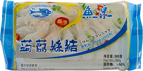 Pasta Shirataki di konjac Annodati - FISHWELL 380 gr