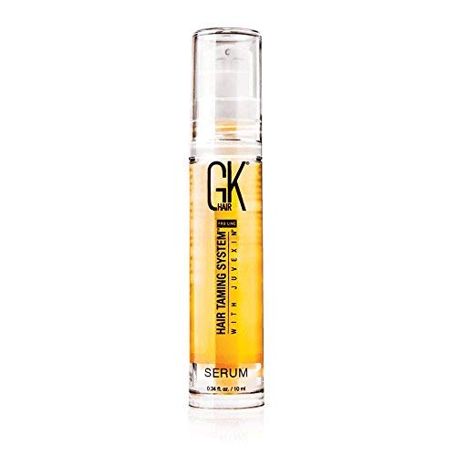 Global Keratin GK Hair Serum - Siero per capelli Olio di argan biologico puro al 100% - Protezione anti crespo - Siero levigante per capelli secchi