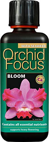 Growth Technology Orchid Focus Bloom 300ml Soluzione Nutriente per Orchidee, Nero, 5.5x5.5x16 cm