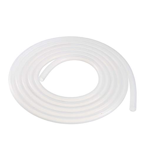 sourcingmap Tubo 6 mm x 8 mm in silicone per alimenti, per birra, acqua, aria, lunghezza 2 metri