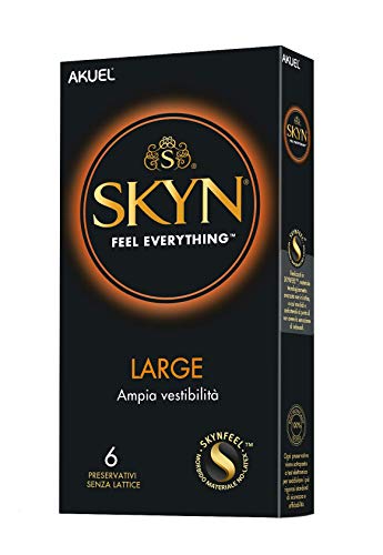 SKYN Large, Preservativi Senza Lattice Di Taglia Grande Pacco da 6