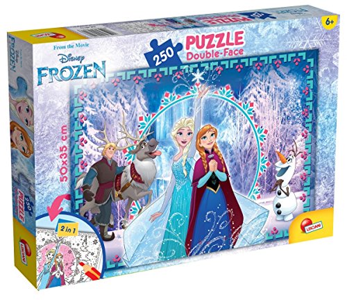 Lisciani Giochi-Disney: Frozen Puzzle, 250 Pezzi, Multicolore, 52981