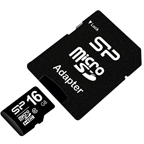 Silicon Power SP016GBSTH010V10-SP Micro SDHC Class 10