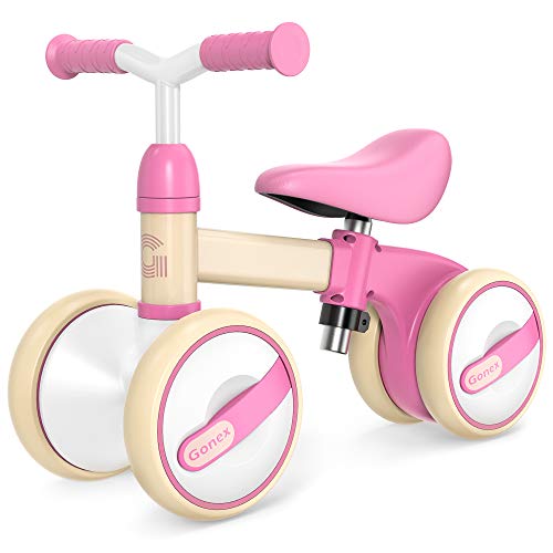 Gonex Bicicletta Senza Pedali Bicicletta Equilibrio Bambino 1 Anno, Bici Senza Pedali Sella Regolabile Bicicletta per Bambino Ragazzi e Ragazze Prima Bici Regalo (10-36 Mesi)