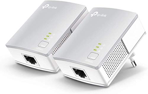 TP-Link TL-PA4010 Kit Powerline, AV600 Mbps su Powerline, 1 Porta Ethernet, Plug and Play, HomePlug AV, Solamente per connessioni a filo, Soluzione per dispositivi cablati come PC, decoder Sky, PS4