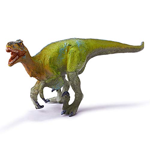 RECUR Deinonychus Dinosaur Toy, Dinosaur Figurine Modello in plastica 10 Pollici da Collezione Regali creativi per Ragazzi Giocattoli Giocattoli per Bambini Dinosauro giurassico Realistico