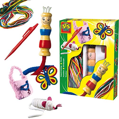 SES-Creative- Hobby e creatività Istruttivo ed educativo Kit Caterinetta per Bambini, Multicolore, 862