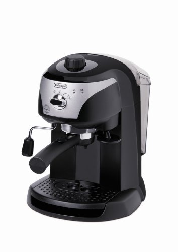 De'Longhi EC221.B  macchina per caffè espresso con pompa in Acciaio inoxidabile, 1100W, nero