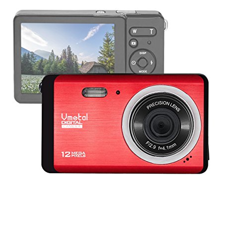 Vmotal GDC80X2 Fotocamera Digitale compatta con Zoom Digitale 8X / 12 MP/Macchina Fotografica compatta HD / 2,8
