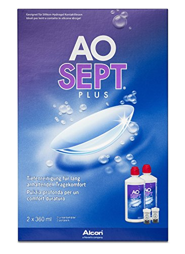 Aosept Plus - Detergente per lenti a contatto morbide