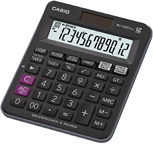 Casio MJ-120DPLUS - Calcolatrice da scrivania