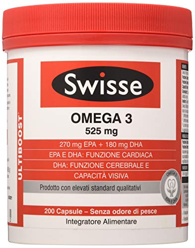 Swisse Omega 3 - 200 capsule, 406.6 g