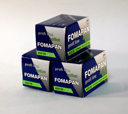 fomapan 135 – 36 – Set di 3 400 ASA