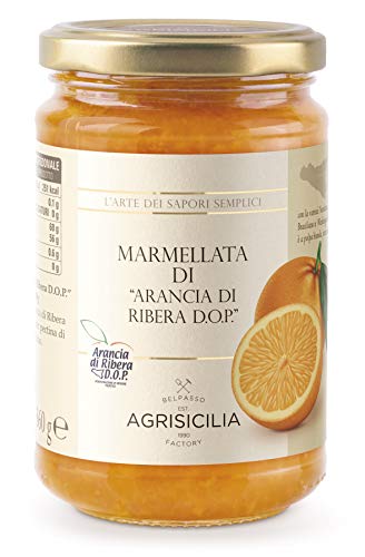 Agrisicilia Agr059 Marmellata di Arancia di Ribera Dop - 360 G