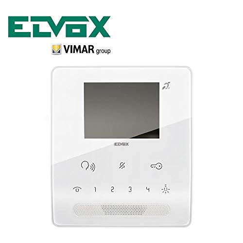 ELVOX 7539 - VIDEOCITOFONO TAB FREE VIVAVOCE BIANCO