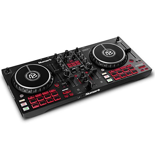 Numark Mixtrack Pro FX – Console DJ a 2 decks per Serato DJ con mixer DJ, scheda audio integrata, jog wheel capacitive e palette FX