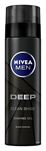 Nivea Men nero antracite gel da barba, Deep Clean, 200 ml