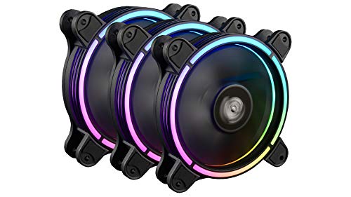 Enermax T.B. RGB AD. Ventola da 120mm, illuminazione LED RGB PROGRAMMABILE, UCTBRGBA12P-BP3 Confezione da 3 unità