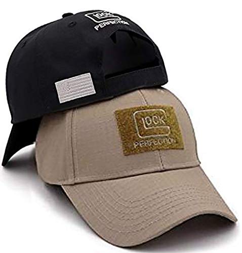 QOHNK Tactical Glock - Cappelli da baseball per escursionismo e casquette - multicolore - taglia unica