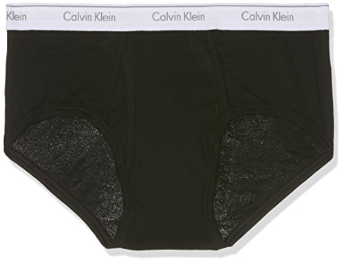 Calvin Klein 3p Brief Pantaloncini, Nero (Black 001), Medium (Pacco da 3) Uomo