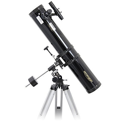 Omegon Telescopio N 114/900 EQ-1, riflettore con Apertura 114 mm e Lunghezza focale 900 mm